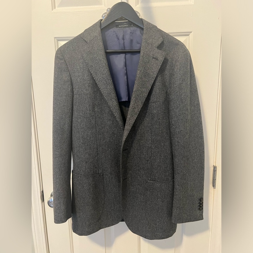 SuitSupply Gray 40R Sport Coat